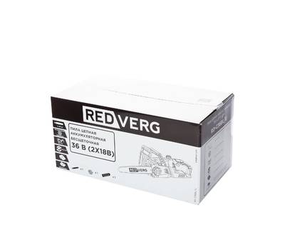 Пила цепная аккумуляторная RedVerg RD-C36BL/U (без акк, без з/у)