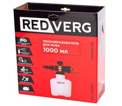 Пенообразователь RedVerg для моек 1 000 мл бронза