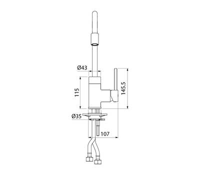 Смеситель для кухни IDDIS K36BLJ0i05