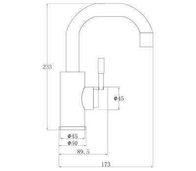 Смеситель для кухни Steel Hammer SH 8714 INOX