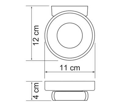 Мыльница WasserKRAFT Berkel K-6829