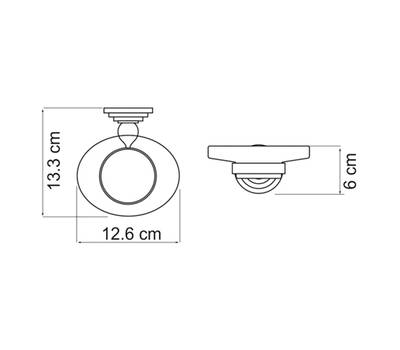 Мыльница WasserKRAFT Ammer K-7029