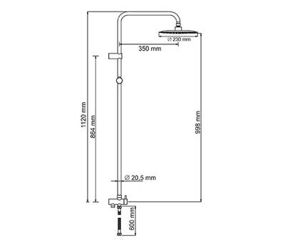 Душевой гарнитур WasserKRAFT A041