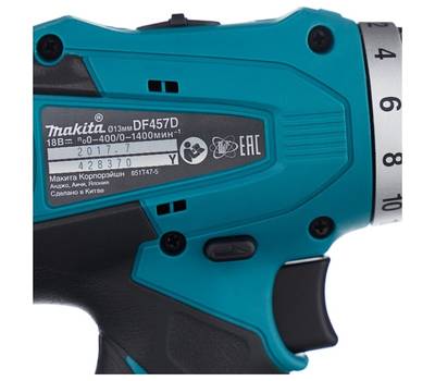 Дрель электрическая Makita 182496 DF457DWE