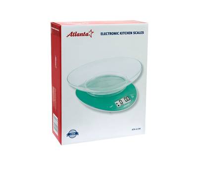 Весы кухонные ATLANTA ATH-6199 (GREEN)
