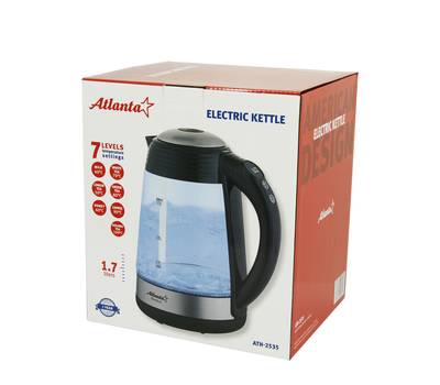 Чайник электрический ATLANTA ATH-2535 (black)