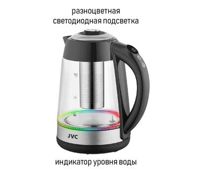 Чайник электрический JVC JK-KE1710 grey