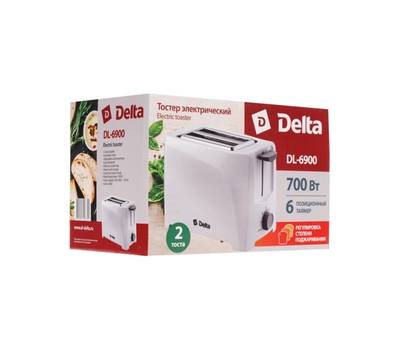 Тостер DELTA DL-6900 тостер белый