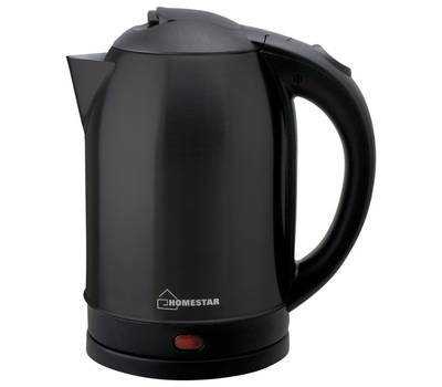 Чайник электрический HOMESTAR HS-1009 black (002995) нержавейка черный