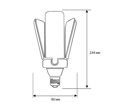 Лампа светодиодная CAMELION LED30-A70-RF/845/E27