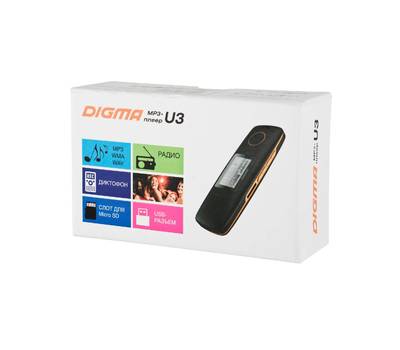 MP3 плеер DIGMA U3BK