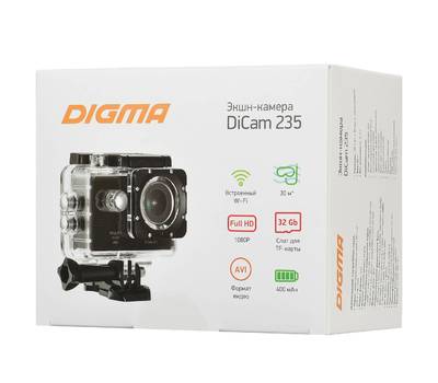 Экшн-камера DIGMA DC235