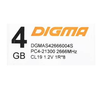 Оперативная память DIGMA DGMAS42666004S