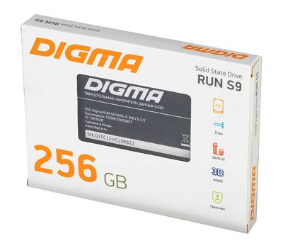 Накопитель SSD DIGMA Run S9 DGSR2256GS93T