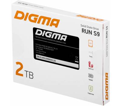Накопитель SSD DIGMA Run S9 DGSR2002TS93T