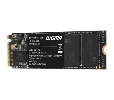 Накопитель SSD DIGMA Mega M2 DGSM3001TM23T