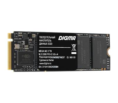 Накопитель SSD DIGMA Mega M2 DGSM3002TM23T