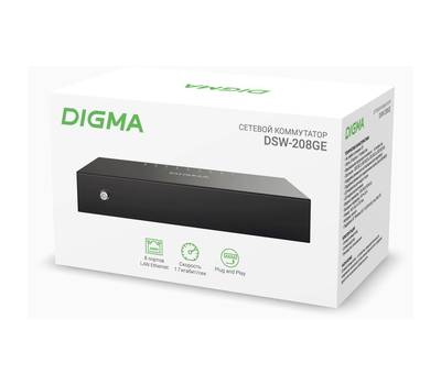 Коммутатор DIGMA DSW-208GE