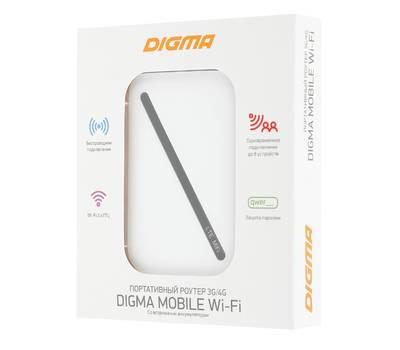 Модем 3G/4G DIGMA Mobile WiFi DMW1967