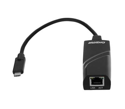 Сетевой адаптер DIGMA D-USBC-LAN1000 USB Type-C (упак.:1шт)