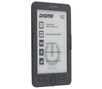 Книга электронная DIGMA K2