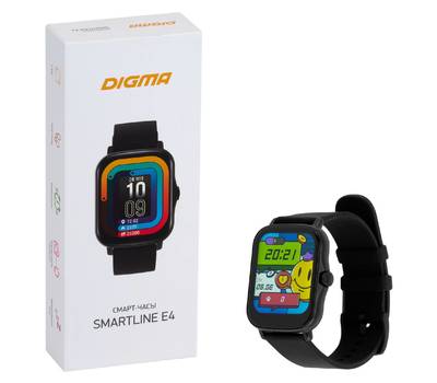 Умные часы DIGMA Smartline E4