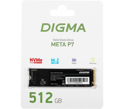 Накопитель SSD DIGMA Meta P7 DGSM4512GP73T