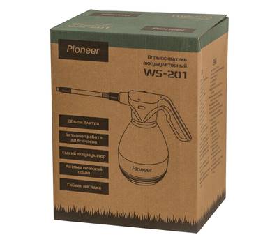 Опрыскиватель аккумуляторный PIONEER WS-201 green