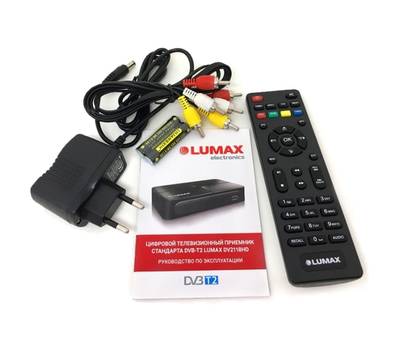 Ресивер цифровой LUMAX DV2118HD DVB-T2/C/WiFi/КИНОЗАЛ (200 фильмов)/MEGOGO/IPTV-плейлисты/Doby Digit