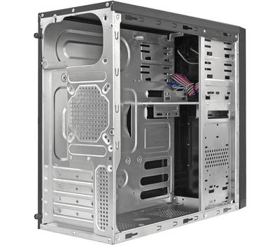 Корпус системного блока EXEGATE EX283236RUS MA-372UX Black, mATX <UN400, 120mm> 2*USB+2*USB3.0, Au