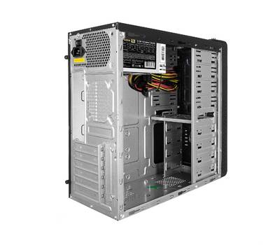 Корпус системного блока EXEGATE EX269431RUS UN-603 Black, ATX, <UN400, 120mm> 2*USB, Audio