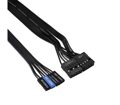 Корпус системного блока EXEGATE EX277803RUS BAA-103 Black, mATX, <без БП>, 2*USB, Audio