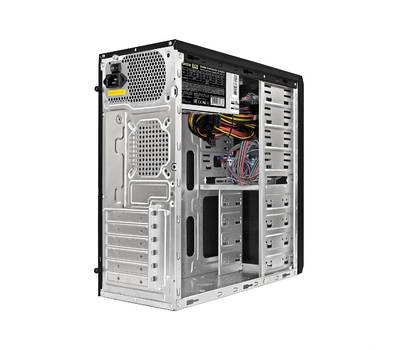 Корпус системного блока EXEGATE EX283222RUS UN-605B-350W-12 (ATX, UN350 120mm, 2USB, аудио, блокир