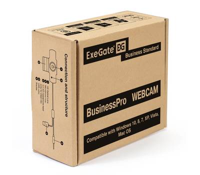 Web-камера EXEGATE (286183) Business Pro C922 FullHD, USB, 1920х1080,