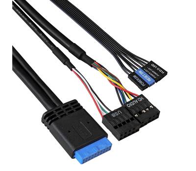 Корпус системного блока EXEGATE EX283122RUS BAA-108 Black, mATX, <без БП>, 2*USB, Audio