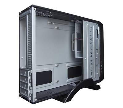 Корпус системного блока EXEGATE EX268700RUS MiniITX MI-209 Black, miniITX/mATX, <M400, 80mm>, 2*USB