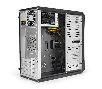 Корпус системного блока EXEGATE EX284030RUS BA-203U Black, mATX, <AA400, 80mm>, 2*USB+1*USB3.0, Au