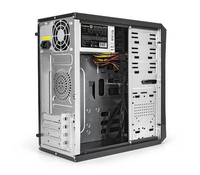 Корпус системного блока EXEGATE EX284031RUS BA-203U Black, mATX, <AA500, 80mm>, 2*USB+1*USB3.0, Au