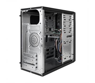 Корпус системного блока EXEGATE EX284031RUS BA-203U Black, mATX, <AA500, 80mm>, 2*USB+1*USB3.0, Au