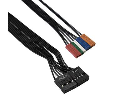 Корпус системного блока EXEGATE EX283058RUS BAA-106 Black, mATX, <AAA400, 80mm>, 2*USB, Audio