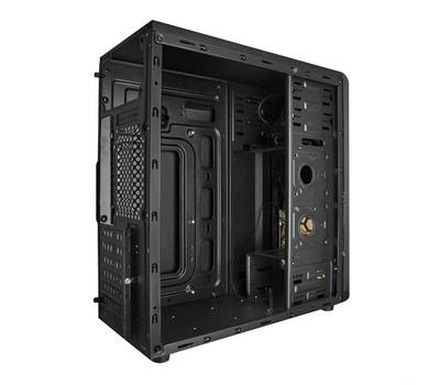 Корпус системного блока EXEGATE EX277204RUS EVO-8205 Black-Blue light, ATX, <600NPX>, 1*USB+1*USB