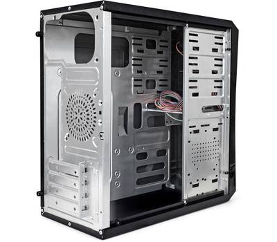 Корпус системного блока EXEGATE EX284023RUS BA-202 Black, mATX, <AA500, 80mm>, 2*USB, Audio
