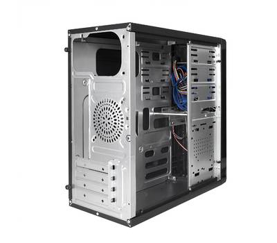 Корпус системного блока EXEGATE EX284033RUS BA-204U Black, mATX, <AA350, 80mm>, 2*USB+2*USB3.0, Au