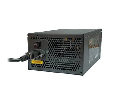 Блок питания компьютера EXEGATE XP700 (ATX, SC, 12cm fan, 24pin, 4pin, PCIe, 3xSATA, 2xIDE, FDD, bla
