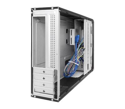 Корпус системного блока EXEGATE MI-207U-350W-8 (miniITX/mATX, БП M350 с вент. 8см, 1*USB+1*USB3.0, а