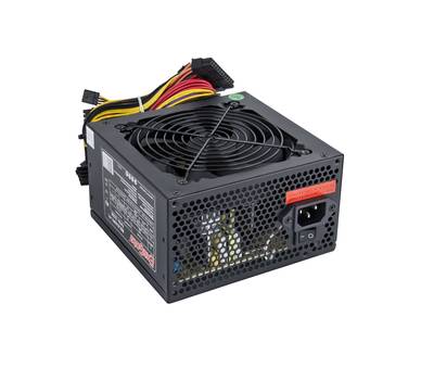 Блок питания EXEGATE 650NPXE (ATX, PPFC, PC, 12cm fan, 24pin, (4+4)pin, PCIe, 3xSATA, 2xIDE, FDD, bl