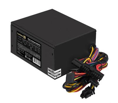 Блок питания EXEGATE 500PPX (ATX, APFC, SC, КПД 80% (80 PLUS), 14cm fan, 24pin, (4+4)pin, PCIe, 5xSA