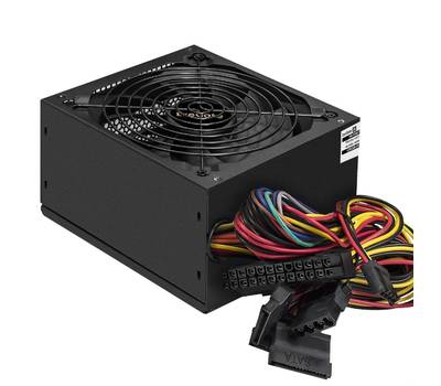 Блок питания EXEGATE 500PPX (ATX, APFC, SC, КПД 80% (80 PLUS), 14cm fan, 24pin, (4+4)pin, PCIe, 5xSA