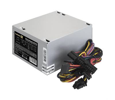 Блок питания EXEGATE UN700 (ATX, 12cm fan, 24pin, 4pin, PCIe, 3xSATA, 2xIDE, FDD)