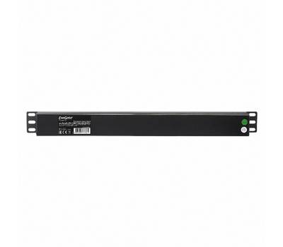 Блок розеток EXEGATE ServerPro PDU-19H807 Al-8S-EU2CU-SW-SPD1, 19", 1U, Алюминий, 8 Schuko, кабель с